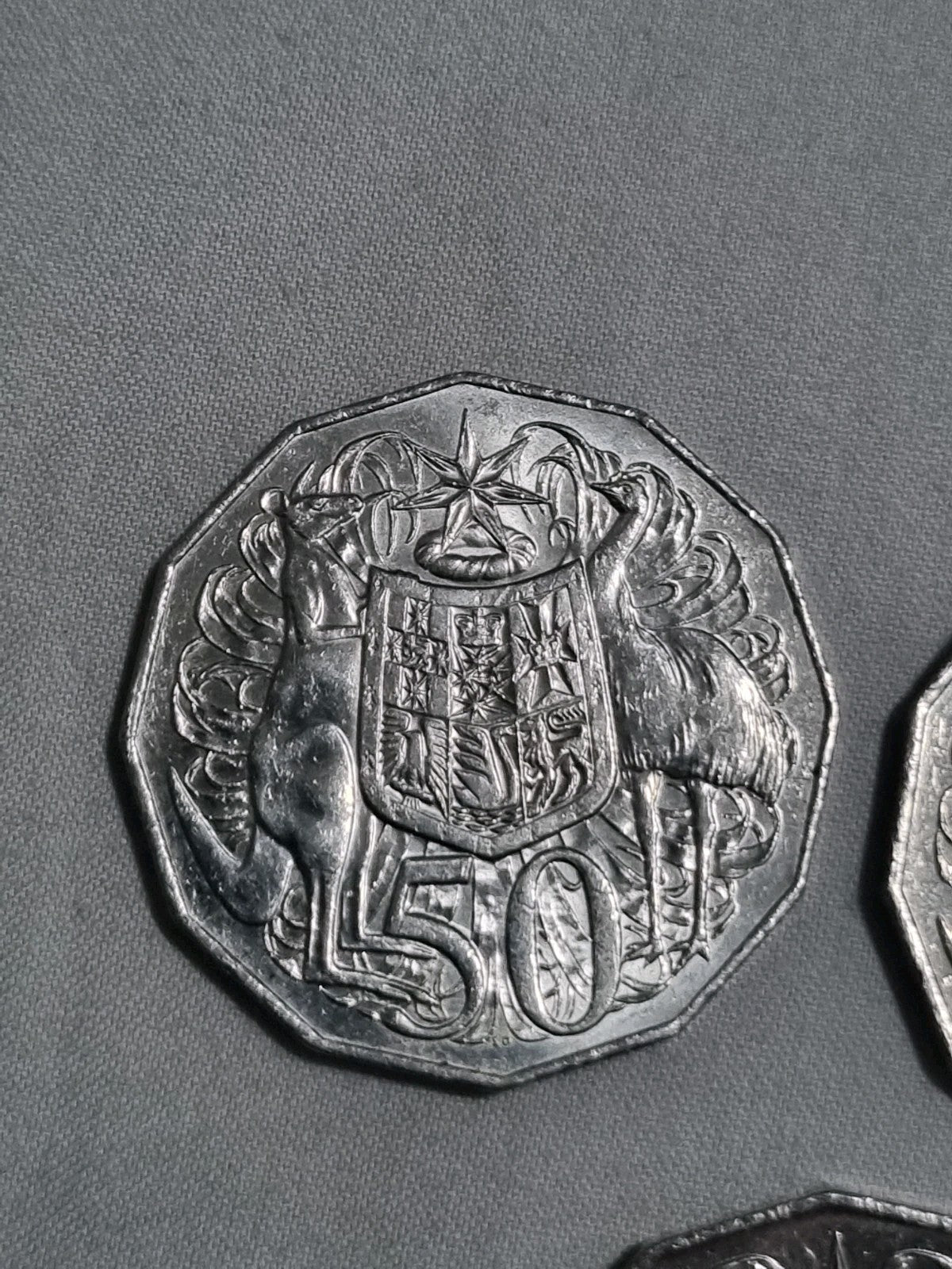 2021 50 CENT COIN - 50c -  LOWER MINTAGE - JC 