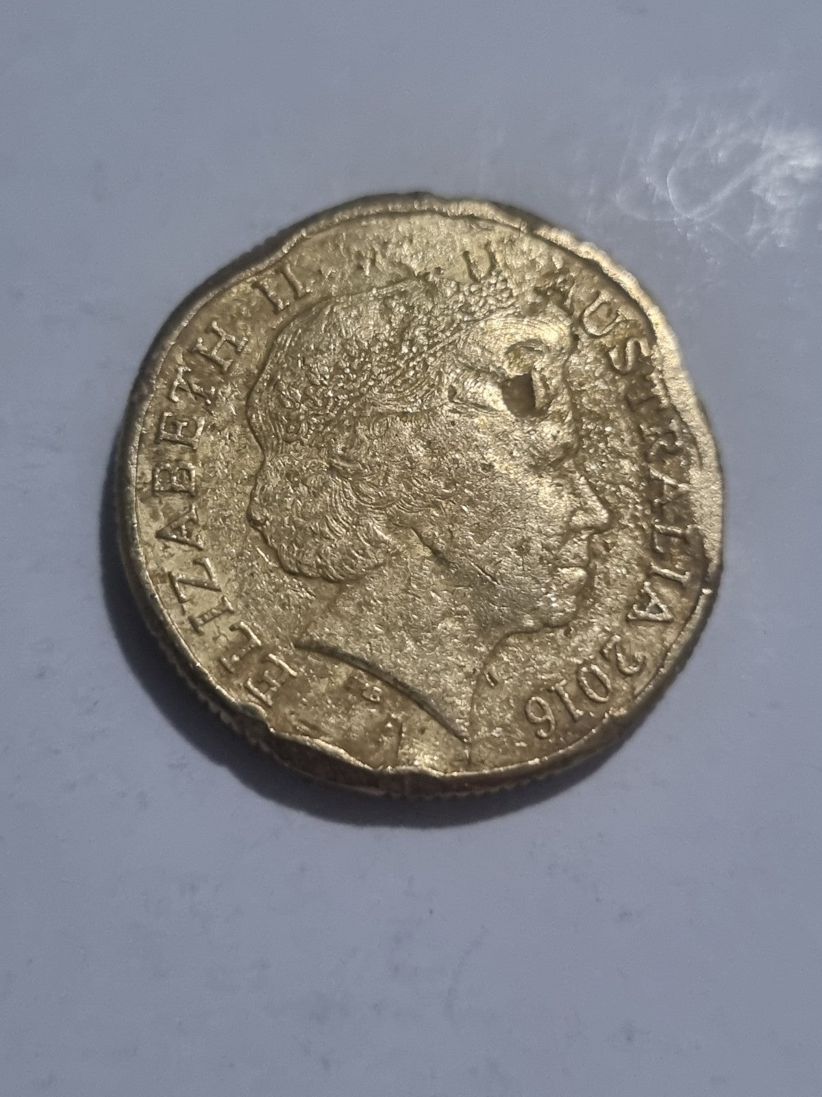 2016 $1 One Dollar Coin - 100 Years Of ANZAC - Circulated - Hard Life - Unique