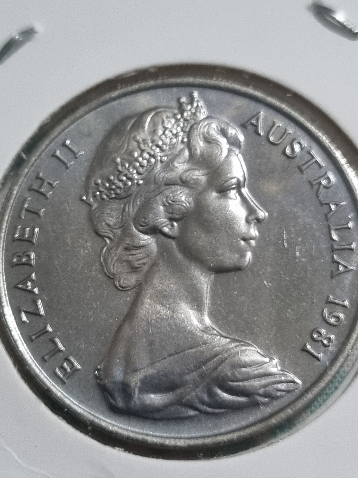 1981 UNC 20 Cent in 2x2 Holder 