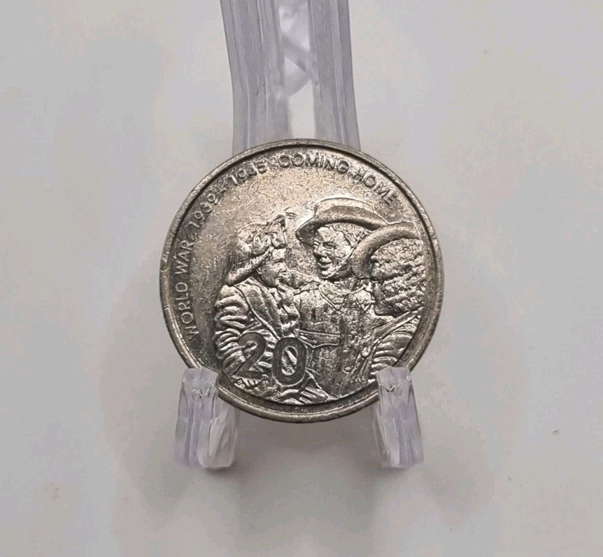 2005 WORLD WAR 1939-1945 COMING HOME - 20C TWENTY CENT COIN CIRCULATED
