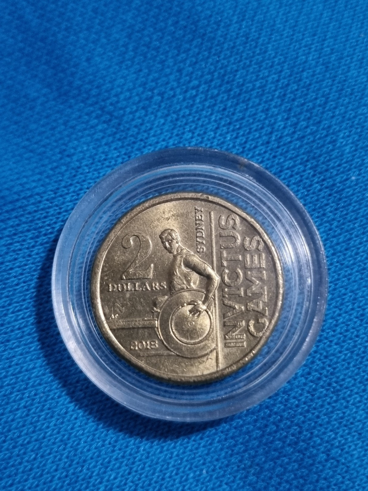 2018 Invictus $2 Two Dollar Coin Lightly Circulated 