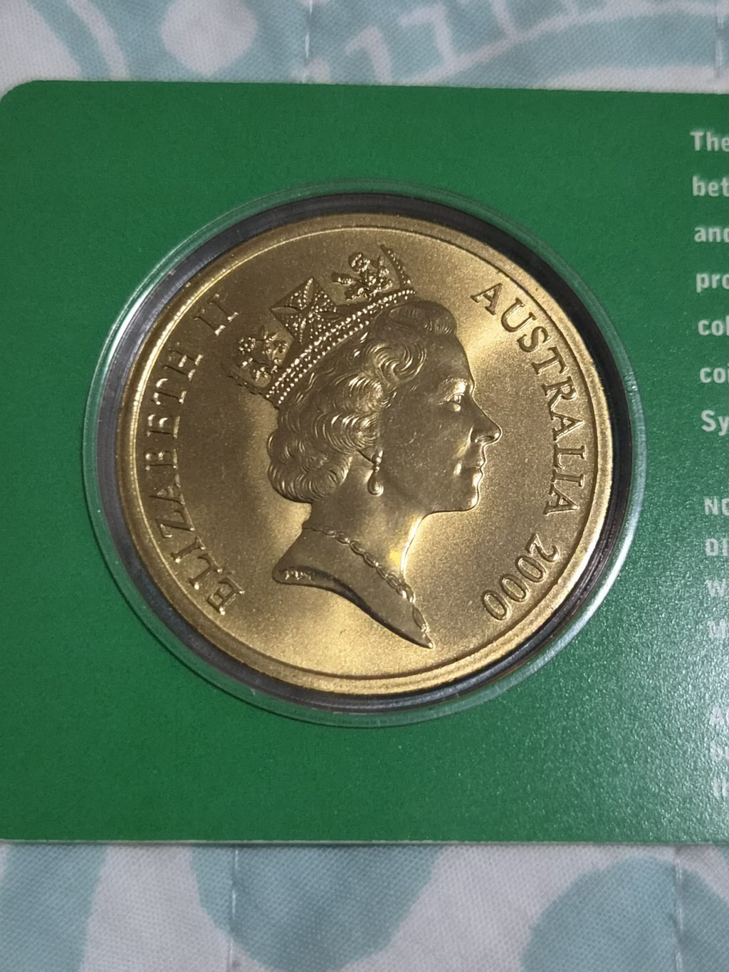 Sydney Olympics 2000 Archery $5 DOLLAR UNC