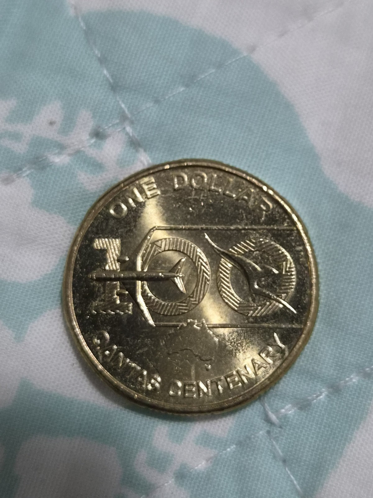 2020 Qantas Centenary One Dollar Coin