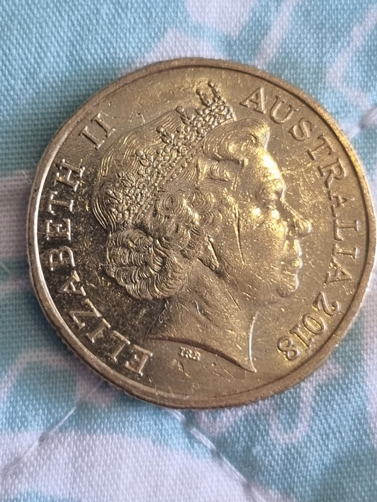 2018 Rim Error - One Dollar $1 Coin 