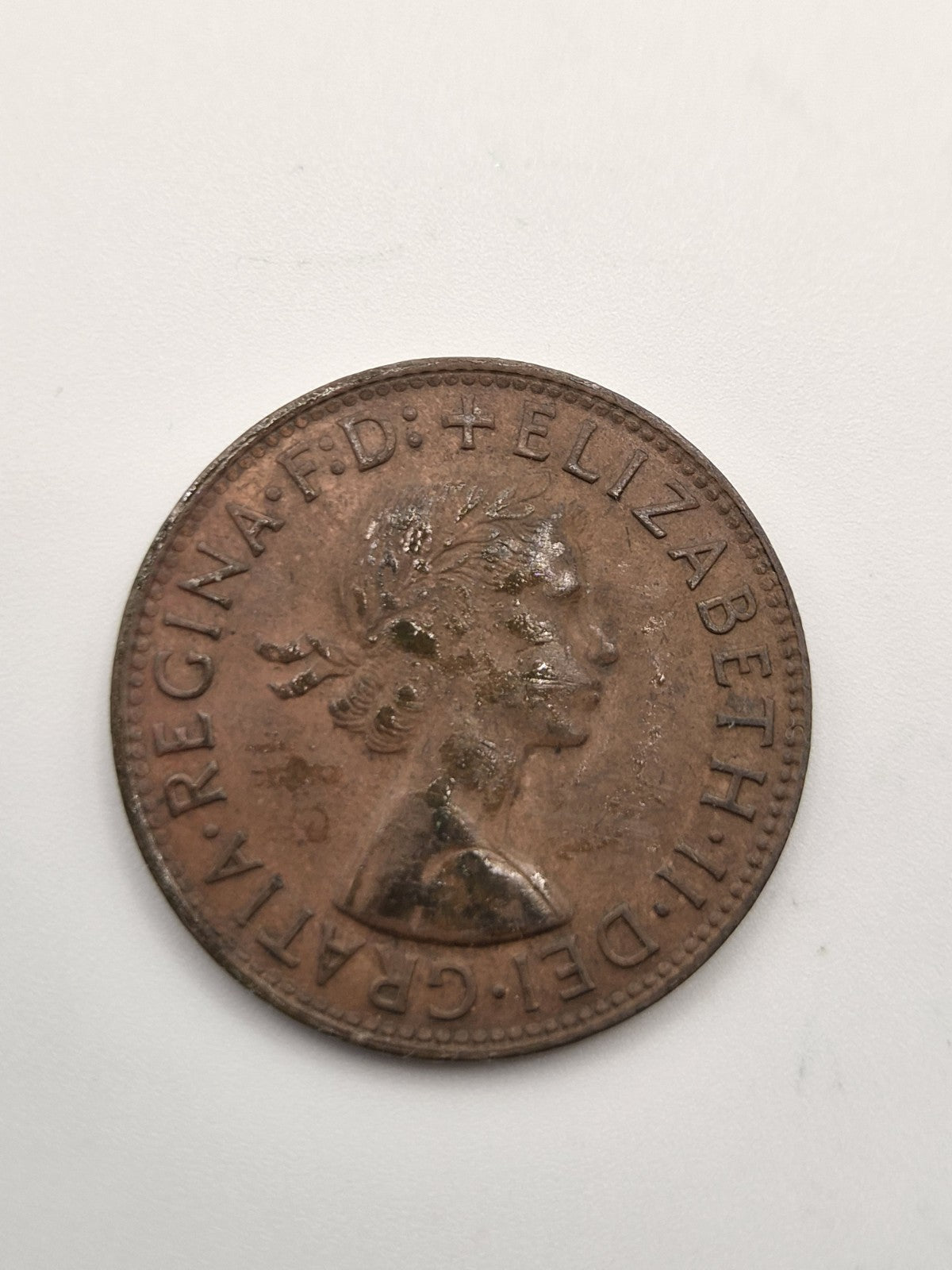 1963 Australian Penny With Y Dot