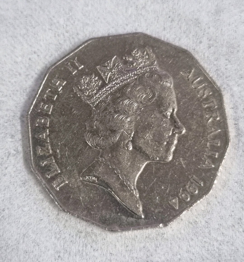 1994 50 Cent Coin - Year Of The Family - Circulated 