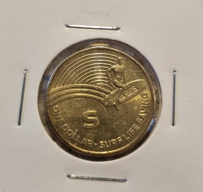 2019 - S - SURF LIFESAVING - $1 - One Dollar 