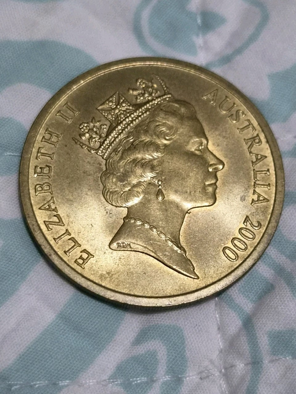 Sydney Olympics 2000 Archery $5 Dolar Coin - Circulated Condition 