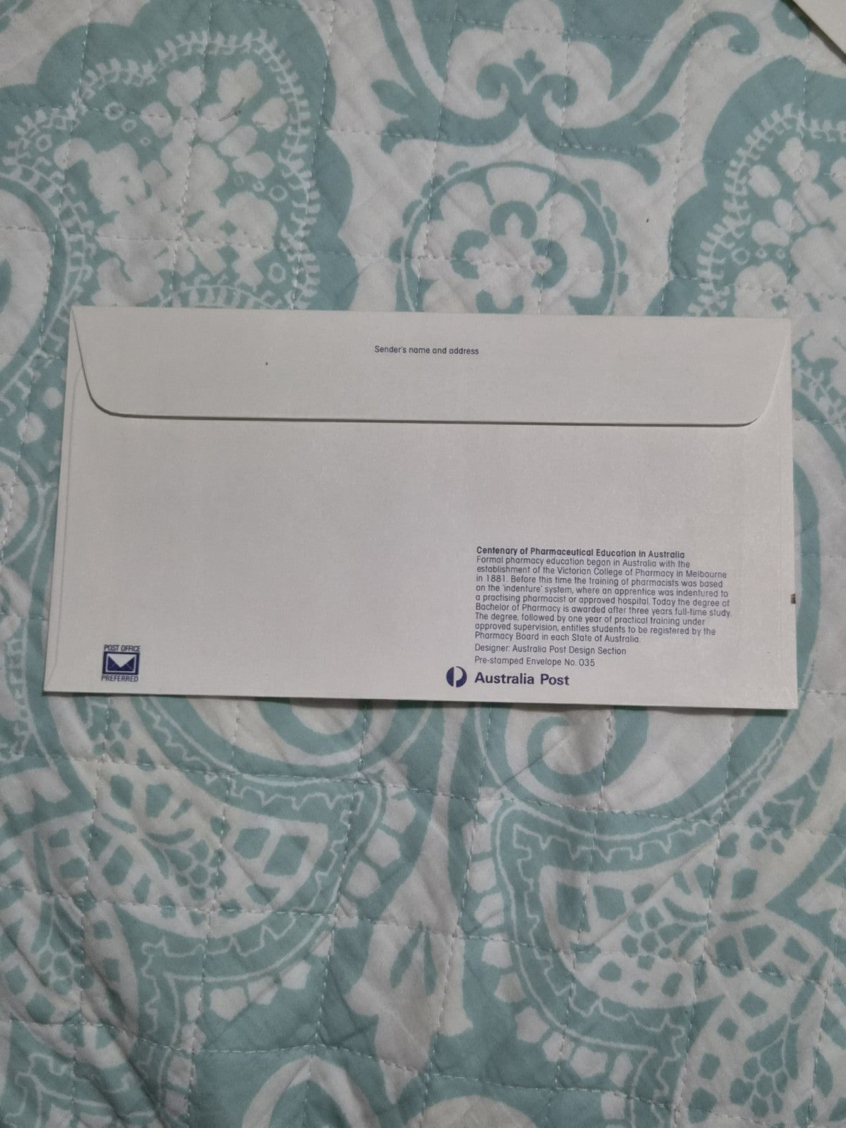 1981 22c PSE Centenary of Pharmaceuticals Education