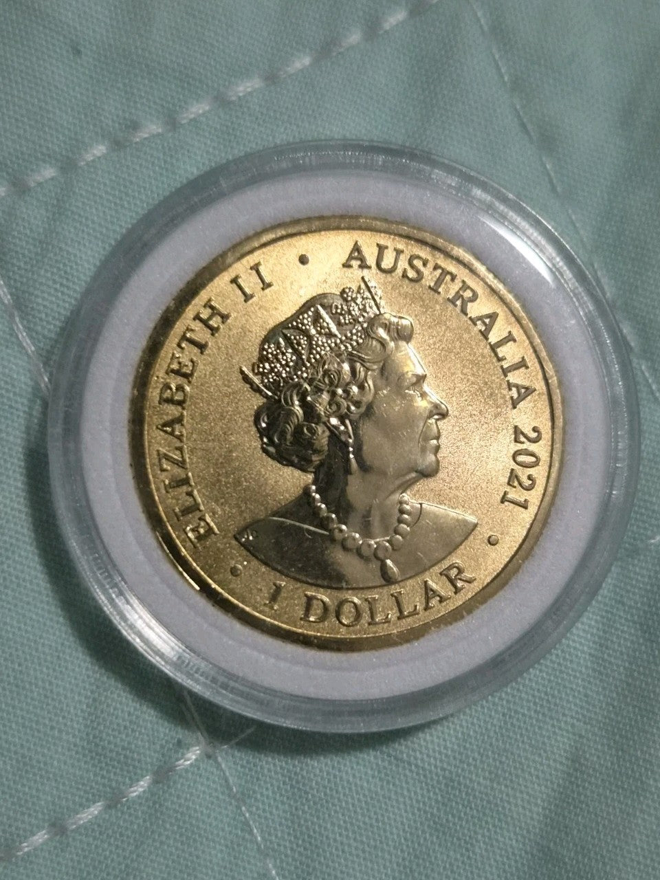 2021 $1 RSPCA Horse Coloured Coin In Capsule - One Dollar Legal Tender 