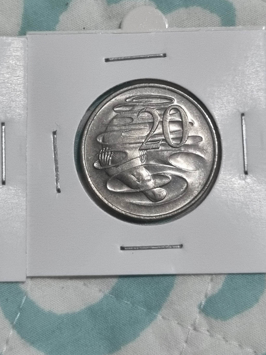 1980 , 1981 & 1982 Uncirculated 20 Cent Australian Platypus Coins in 2x2 Holder 
