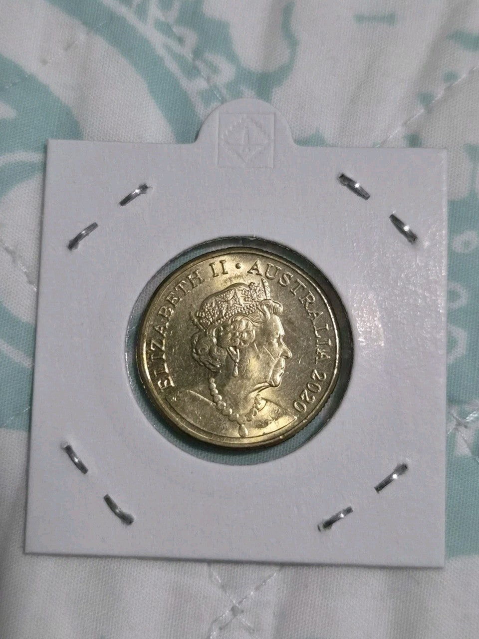 2020 $1 One Dollar Coin Uncirculated In  2x2 Holder 