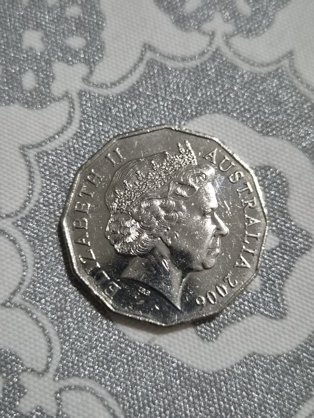 2006 50 Cent Coin Coat of Arms 