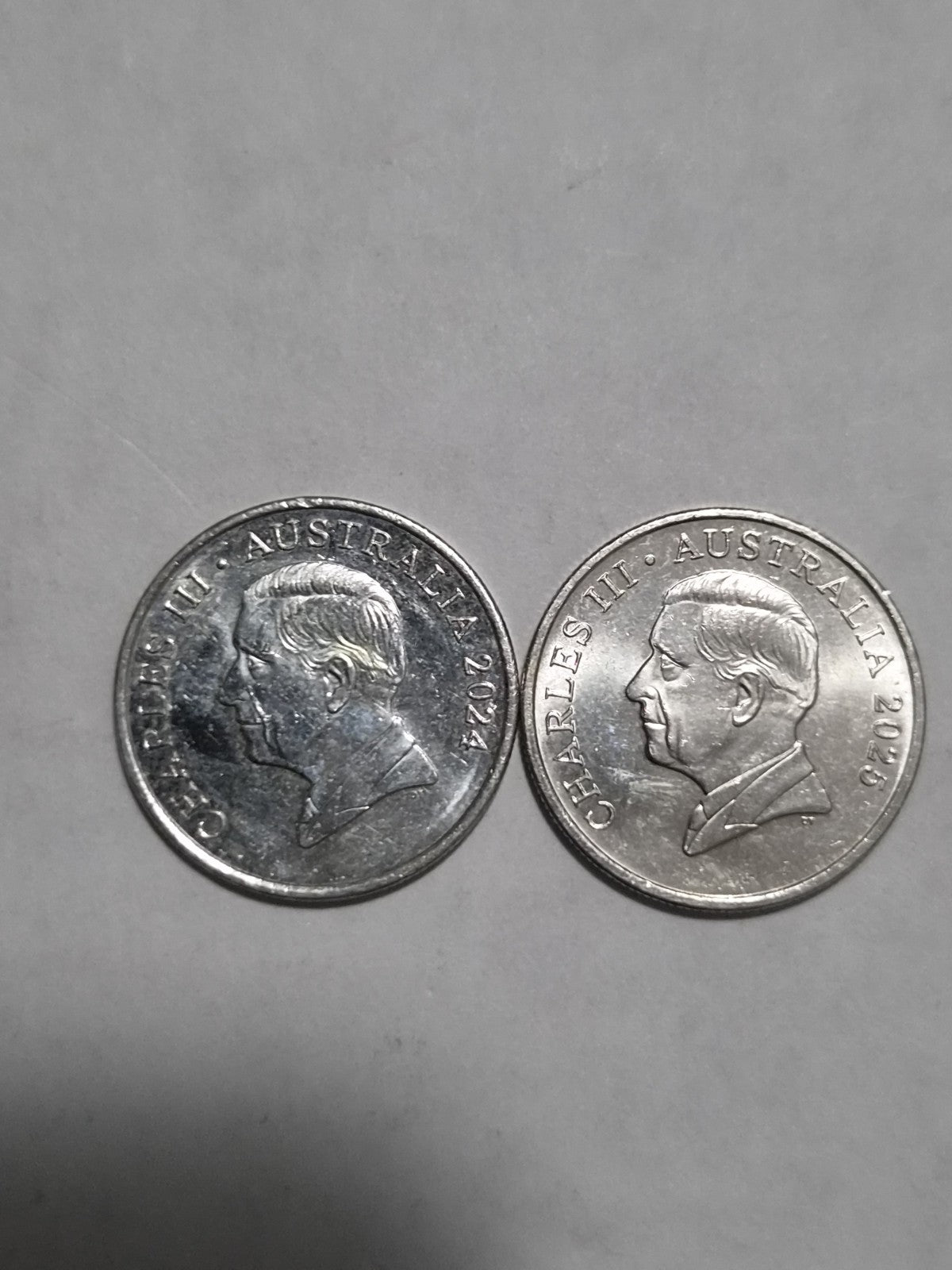 2024 & 2025 5 Cent Coins - Five Cents
