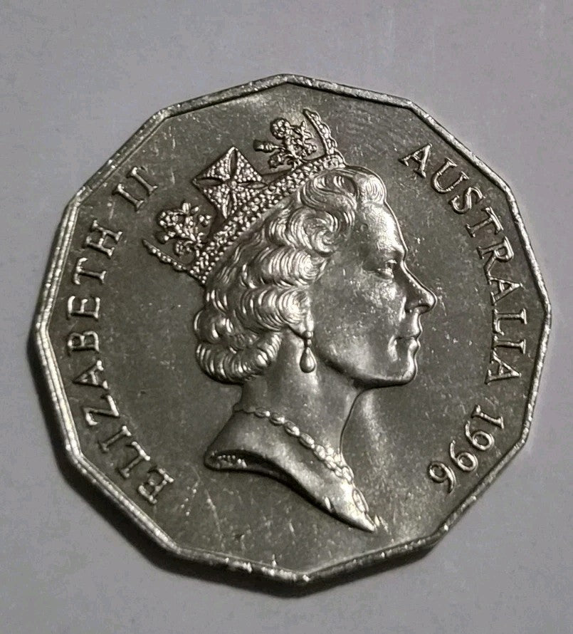 1996 - 50 Cent Coin - Coat of Arms 