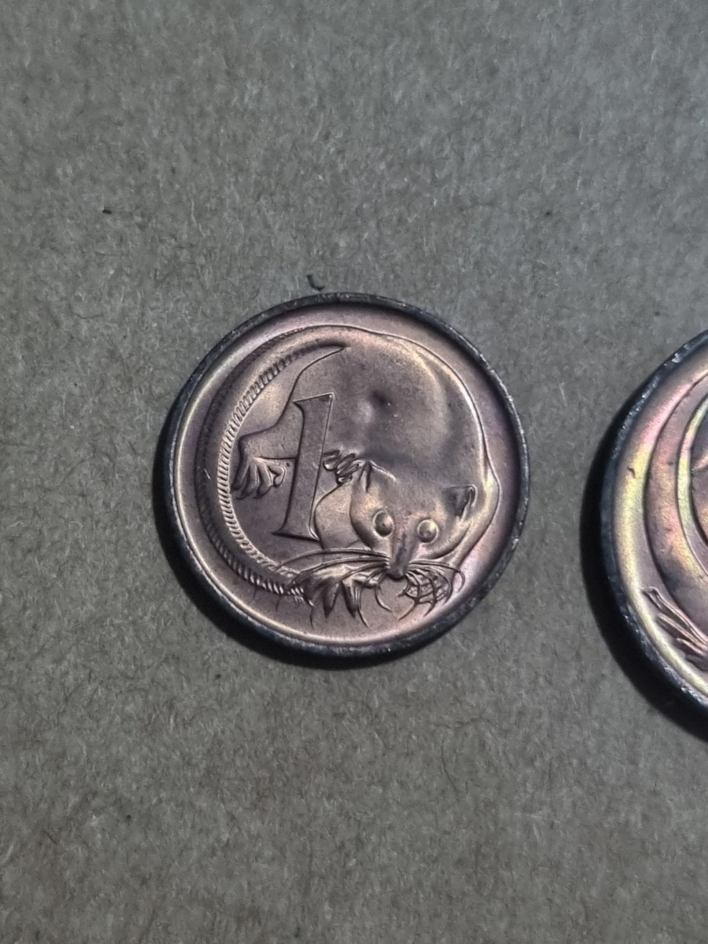 1978 One Two Five Ten Twenty Cent Australian Coins 1 2 5 10 20 Cents