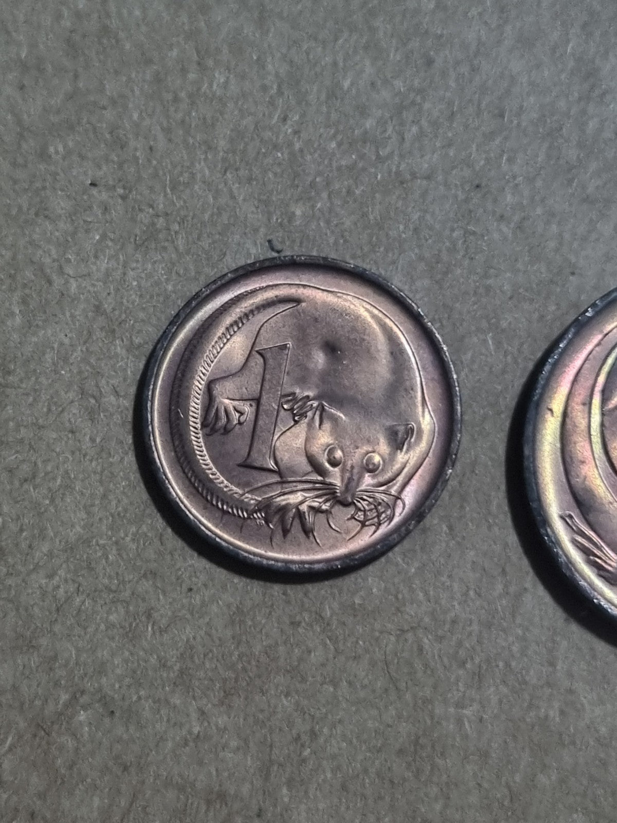 1978 One Two Five Ten Twenty Cent Australian Coins 1 2 5 10 20 Cents