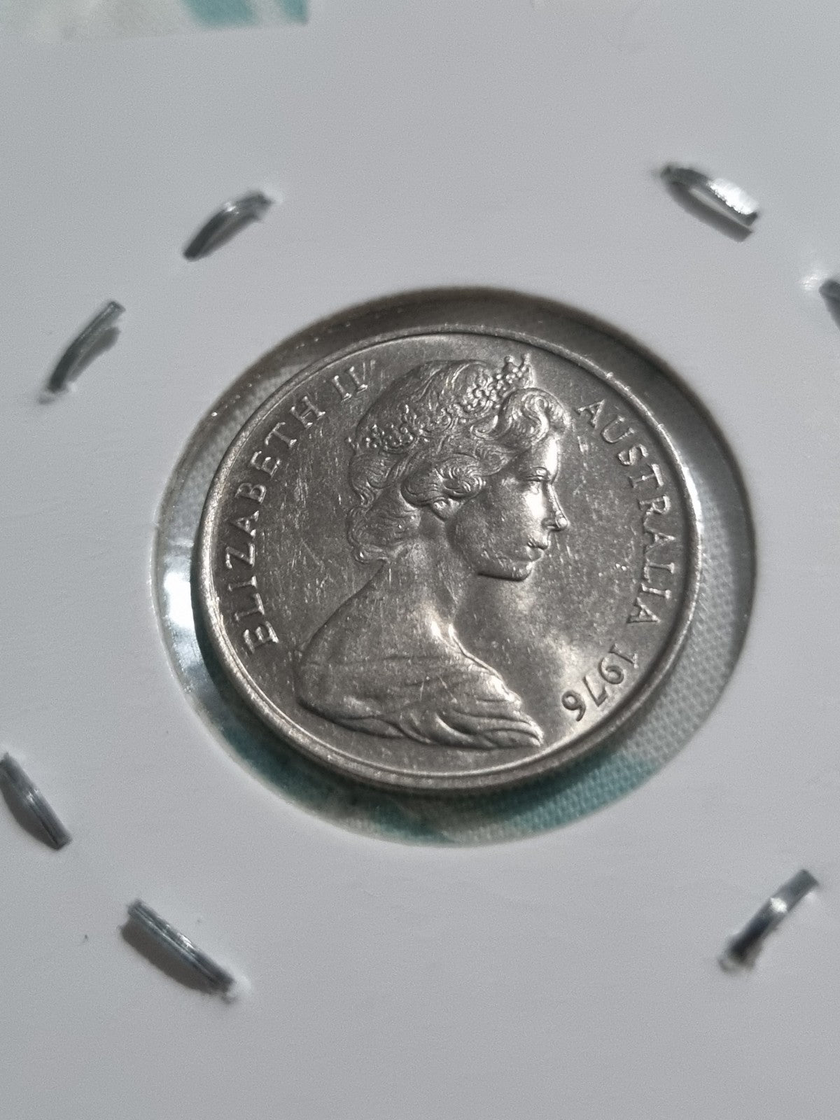 1976 UNC 5 Cent Coin Australian Five Cents