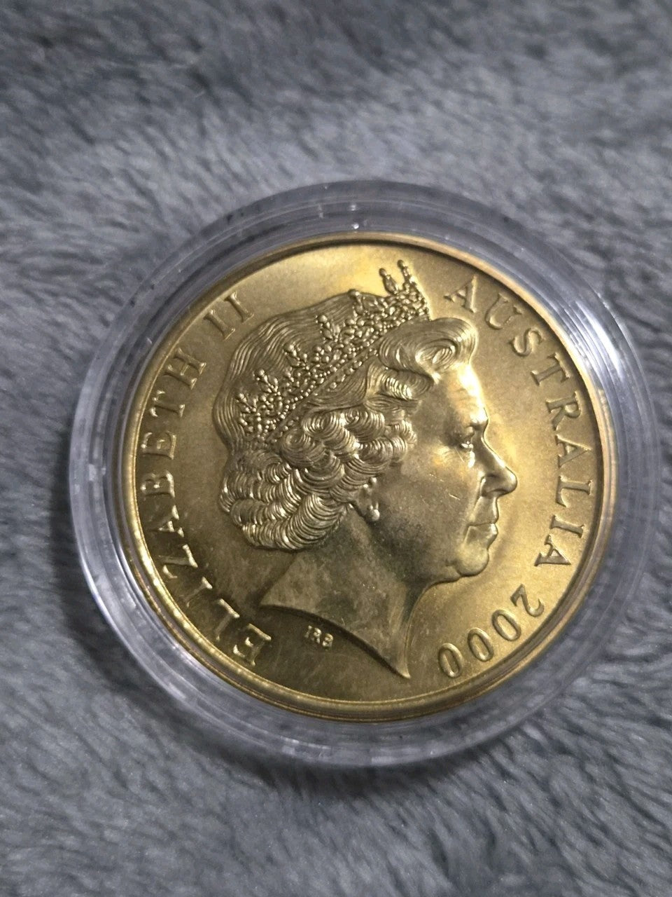 Sydney Olympic 2000 Badminton $5 Dollar Coin Five Dollars In Capsule 