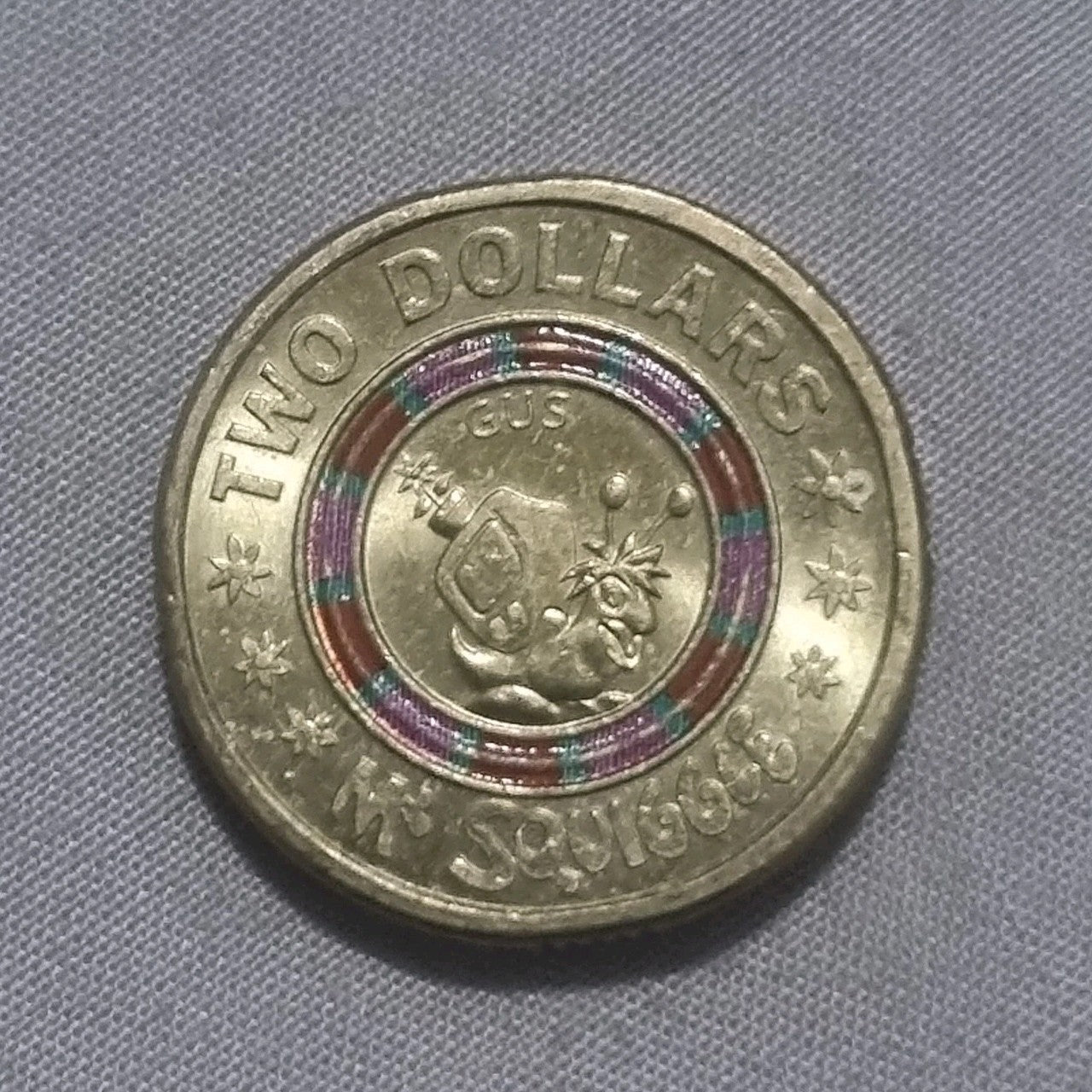 2019 $2 Mr Squiggle - GUS Coin Two Dollar