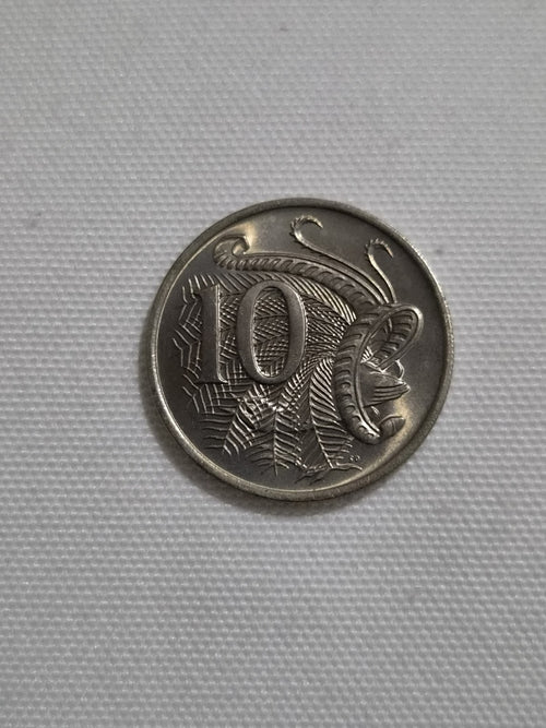1980 10 Cent UNC Coin Australian Ten Cents