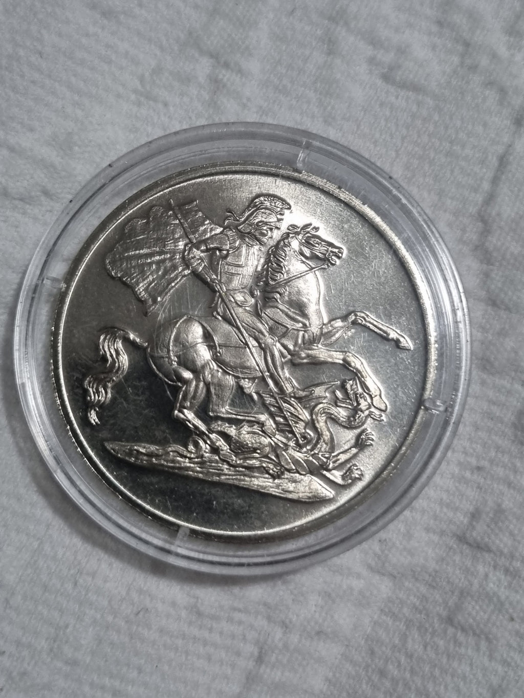Diana Princess Of Wales - Commemorative Medallion In Protective Capsule 