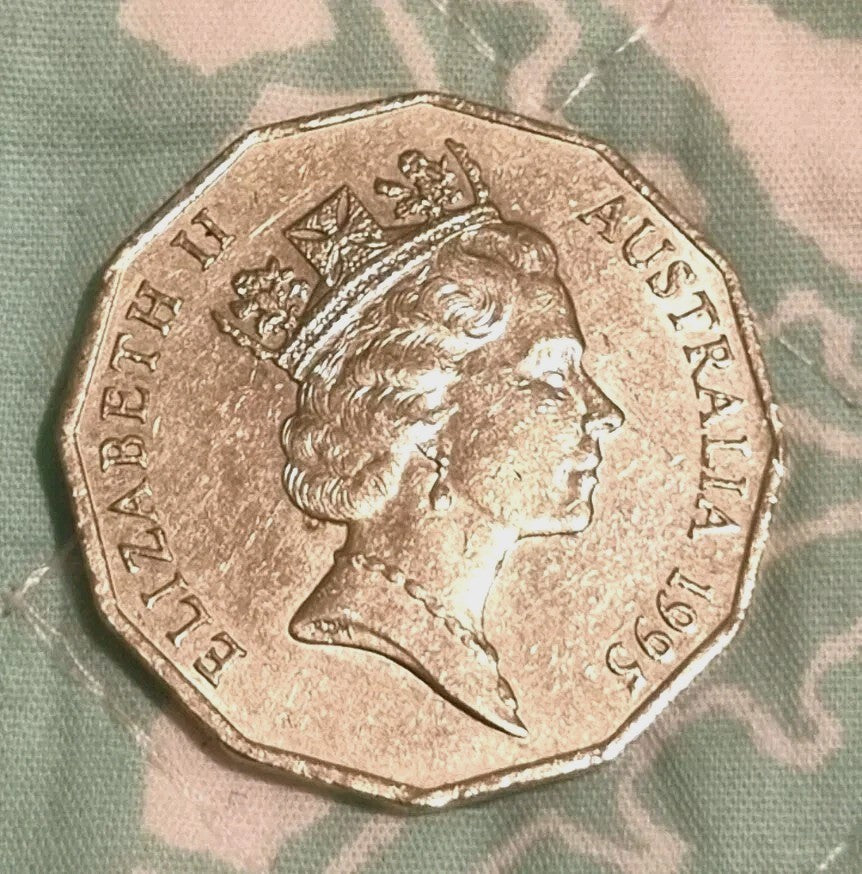 1995 AUSTRALIAN 50 CENT COIN | WEARY DUNLOP WORLD WAR II | WW2 | CIRC COND