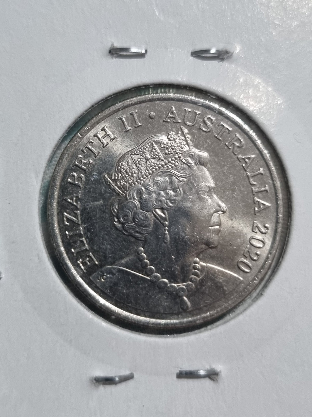2020 JC 20 Cent + 10 Cent Coin in 2x2 Holders