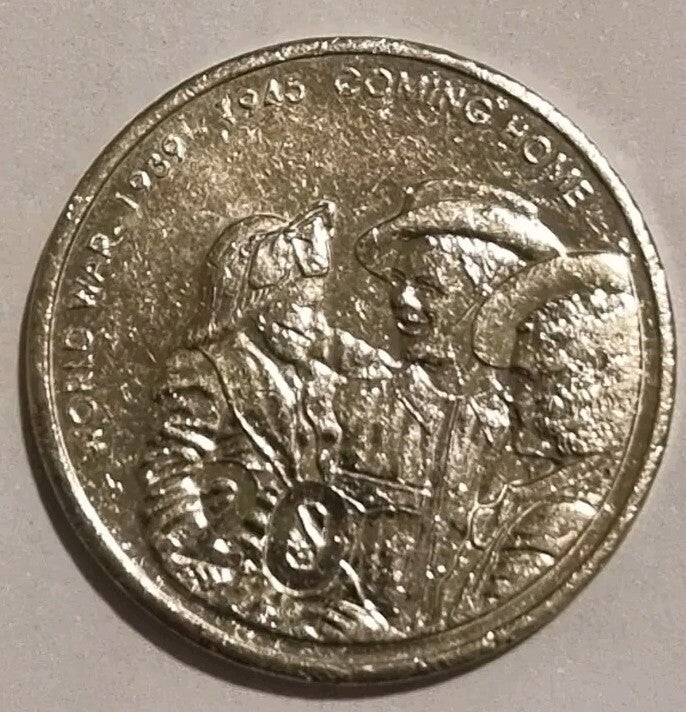 2005 WORLD WAR 1939-1945 COMING HOME - 20 TWENTY CENT COIN CIRCULATED