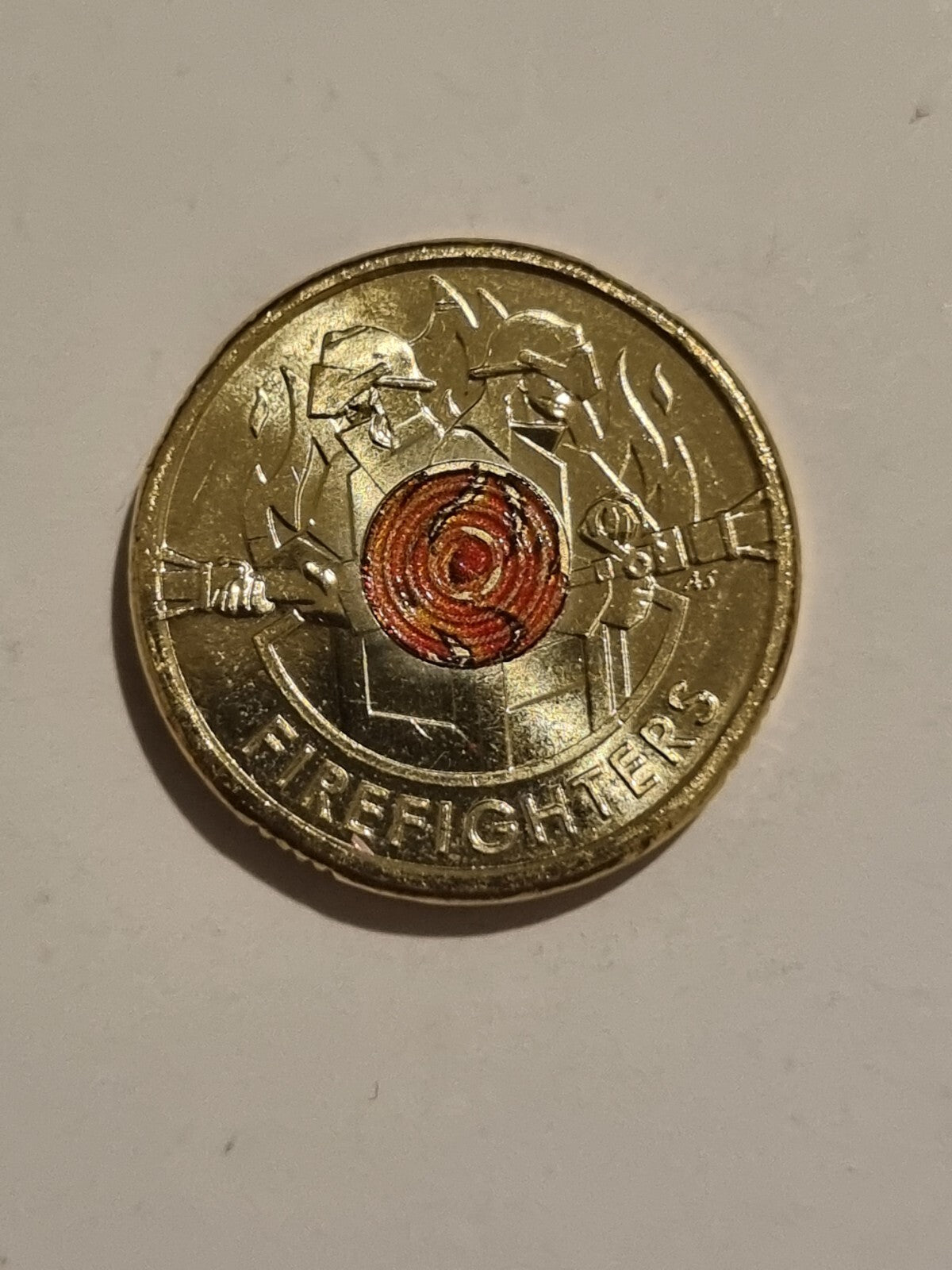 2020 UNC $2 Firefighter two dollar coin ex roll
