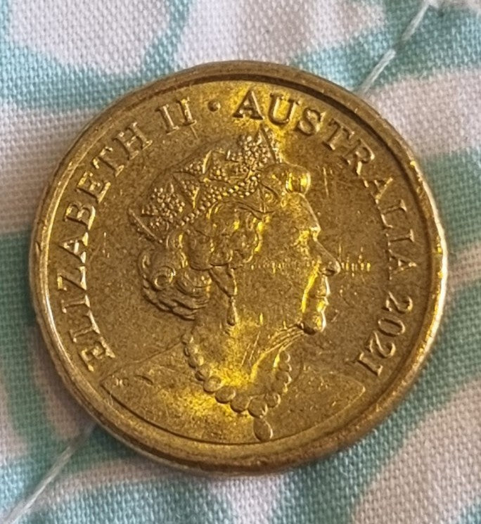 2021 $2 Two Dollar Purple Wiggles Coin- Henry The Octopus- Circulated 