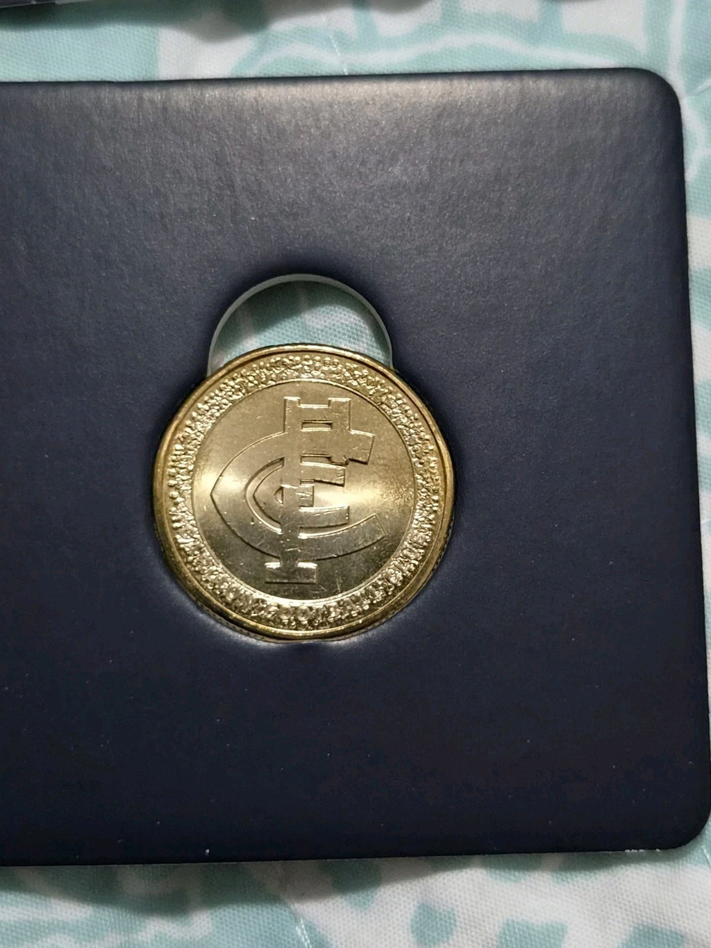 2023 AFL Carlton Football Club  $1 One Dollar Carded Coin 