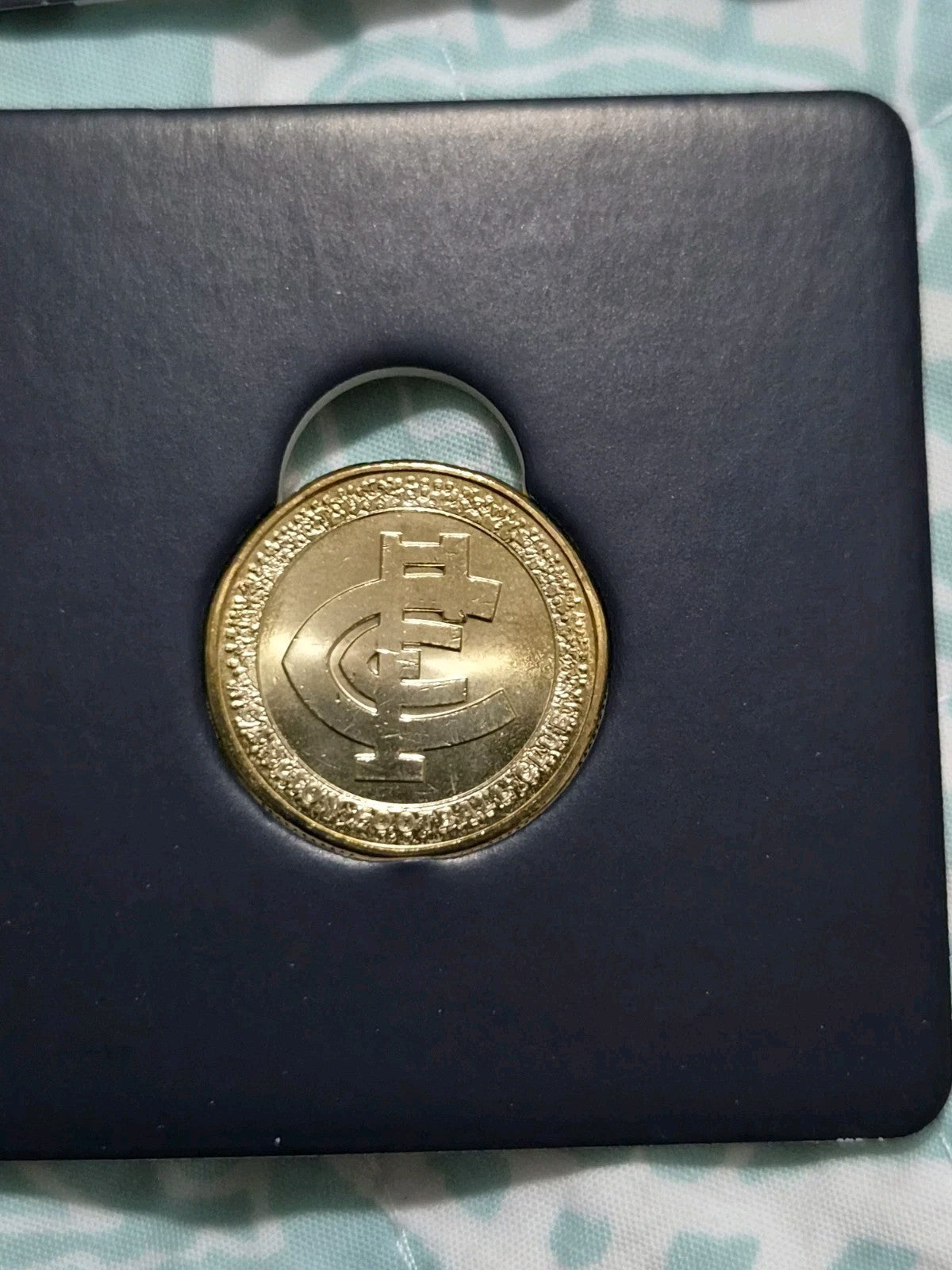 2023 AFL Carlton Football Club  $1 One Dollar Carded Coin 