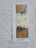 1998 Australia - Bass And Flinders 45 Cent Stamp Pair MUH
