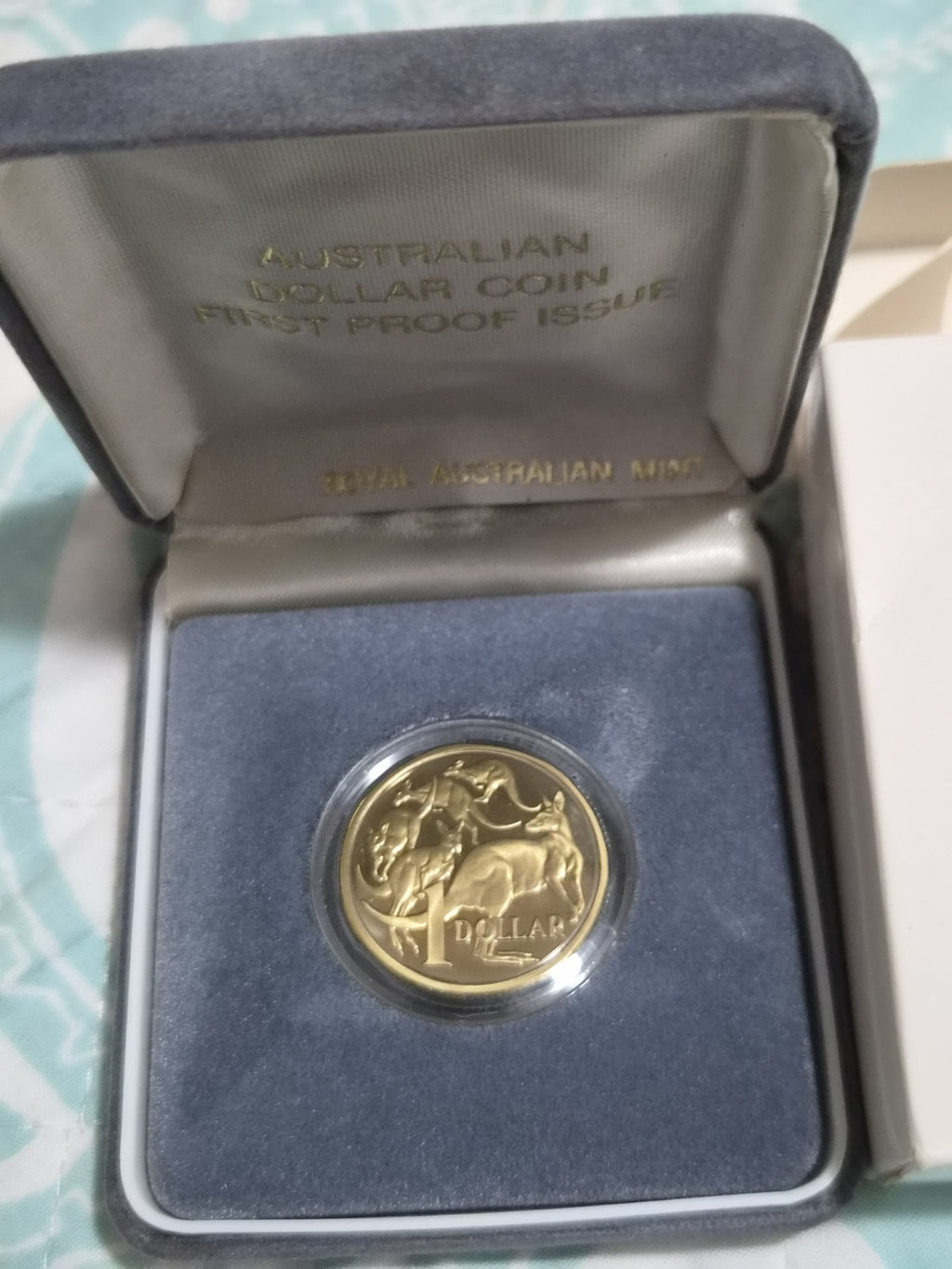 1984 Proof $1 Coin With Certificate & Box -  One Dollar Proof Coin First Year