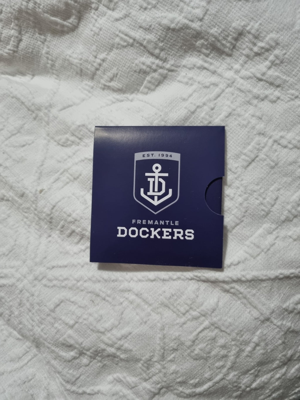 2023 AFL Fremantle Dockers $1 One Dollar Carded Coin