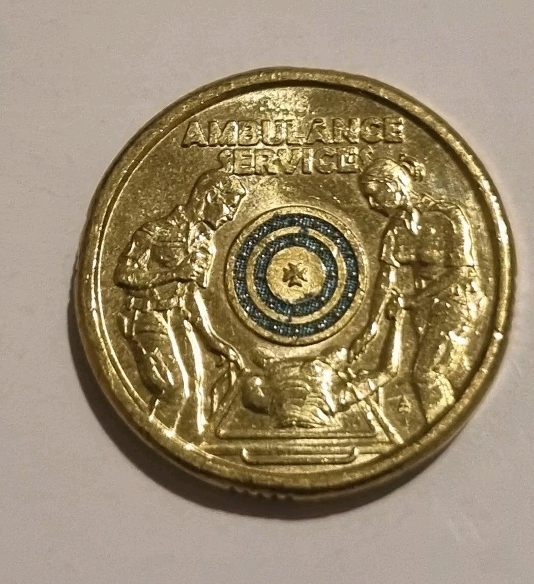 2021 Two Dollar $2 Coin Ambulance Service Lightly Circulated 