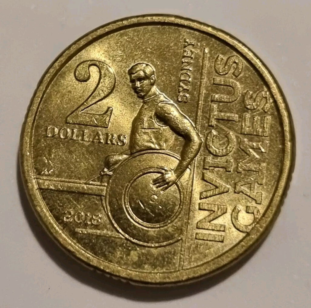 2018 - INVICTUS GAMES GREAT CIRCULATED $2 Two Dollar