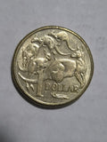 2015 One Dollar Australian Coin Lightly Circulated