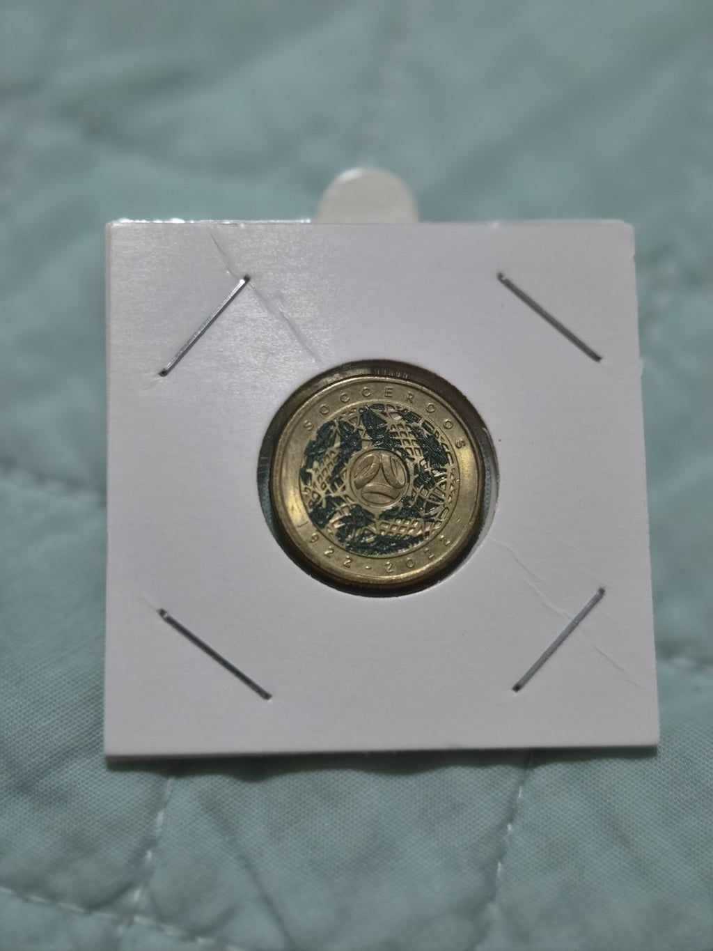 2022 - Socceroos - 100 Year Centenary $2 Two Dollar Coin