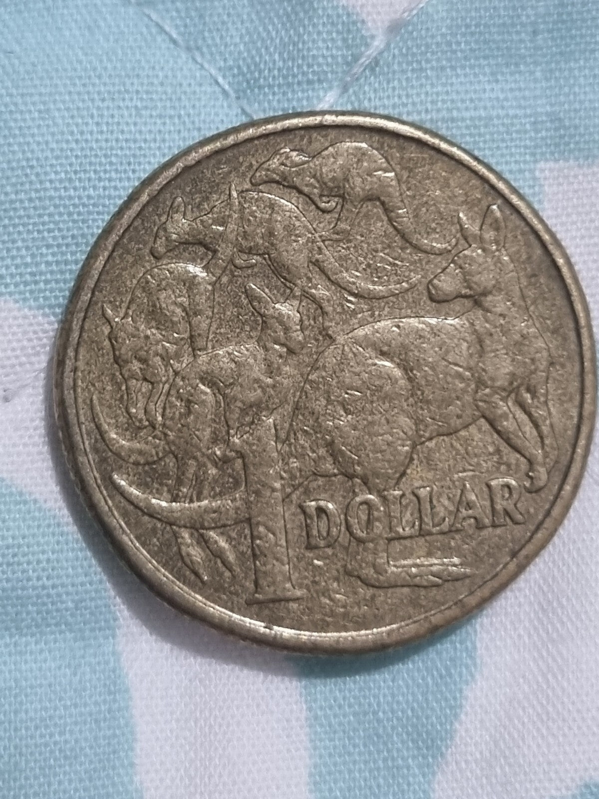  2010 Error $1 CUD One Dollar MOR MOB OF ROOS - Rabbit Ears