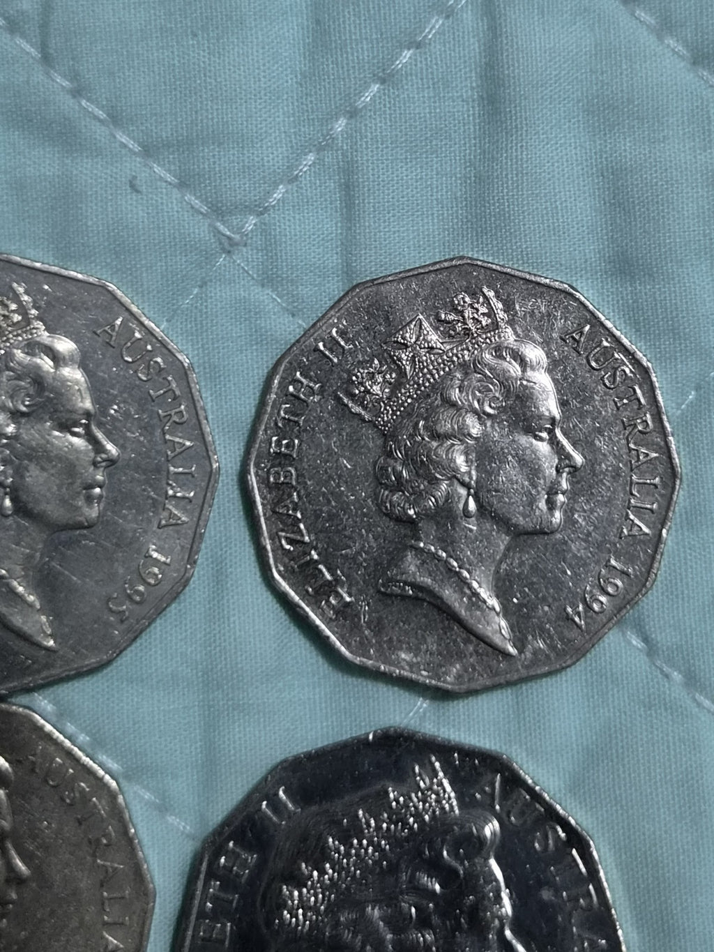 4 x 50 Cent Coins - Commemorative 