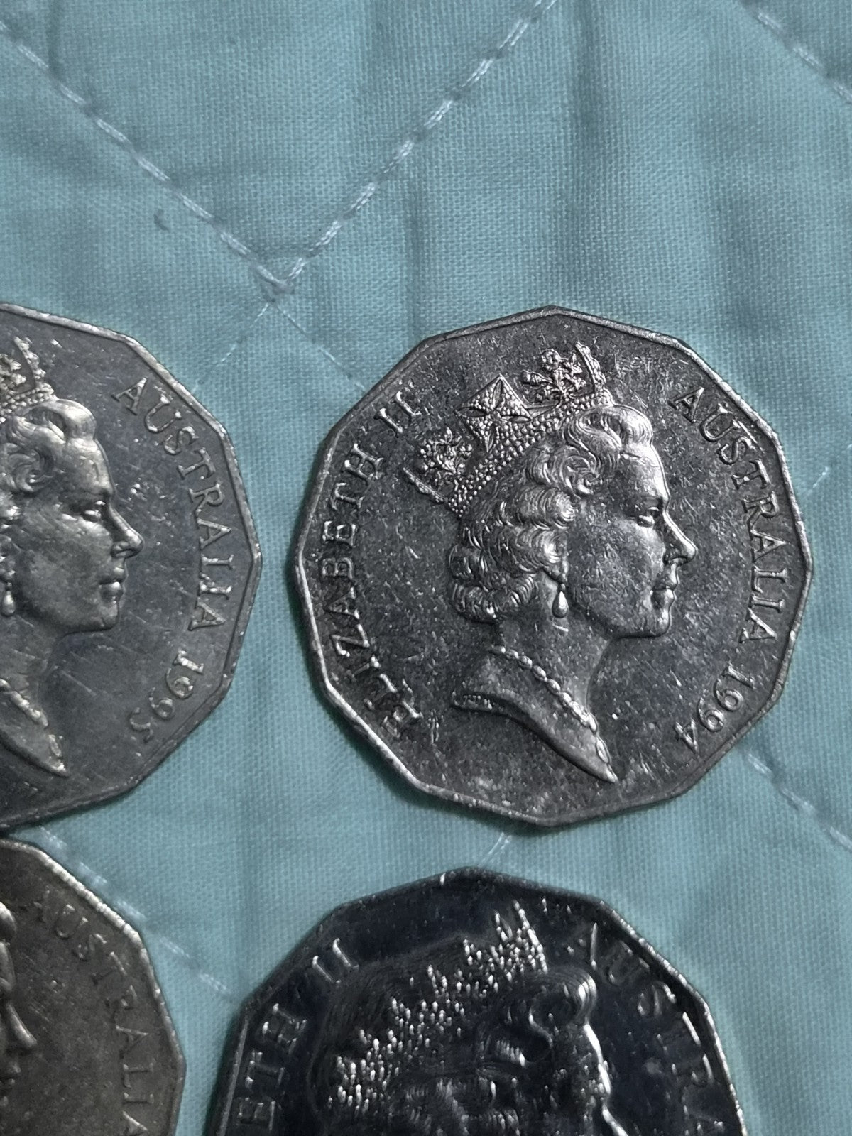 4 x 50 Cent Coins - Commemorative 