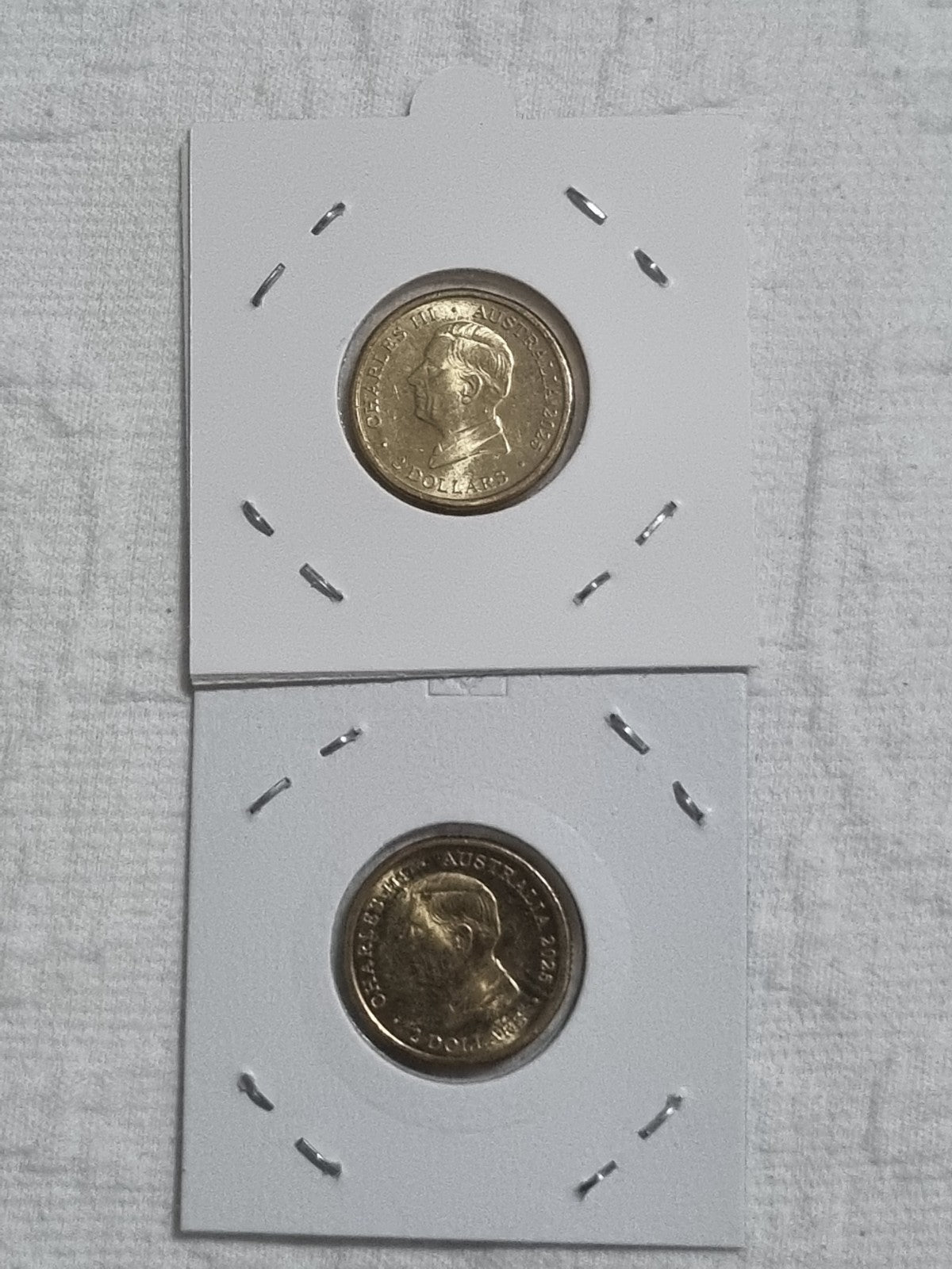 2 x 2025 Australian  Open Tennis Mens & Womens $2 DOLLAR COINS - UNC Two Dollars