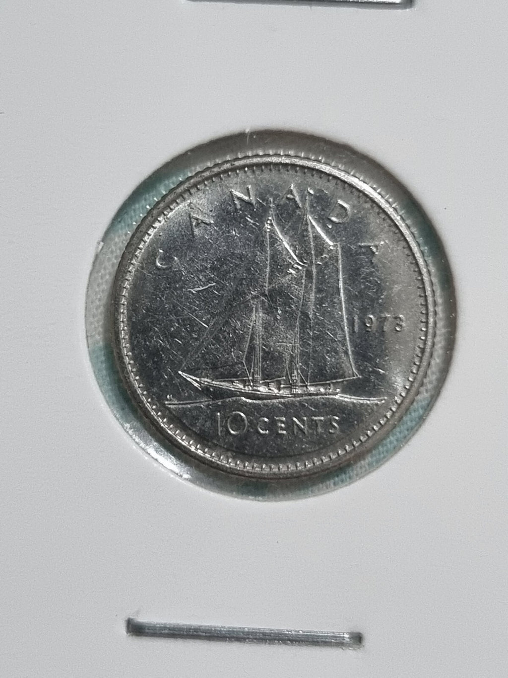 1973 Canadian 10 Cent - Like Uncirculated 