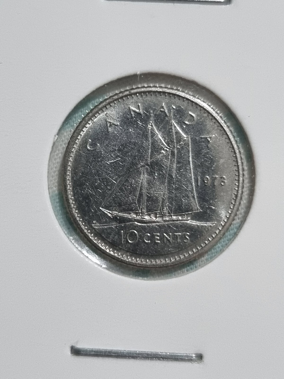 1973 Canadian 10 Cent - Like Uncirculated 
