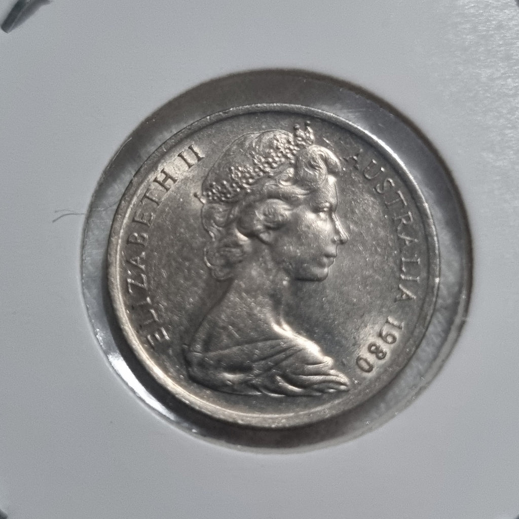 1980 5c Five Cent Coin Uncirculated 