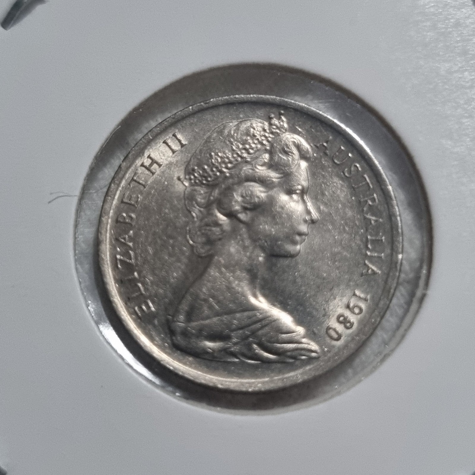 1980 5c Five Cent Coin Uncirculated 