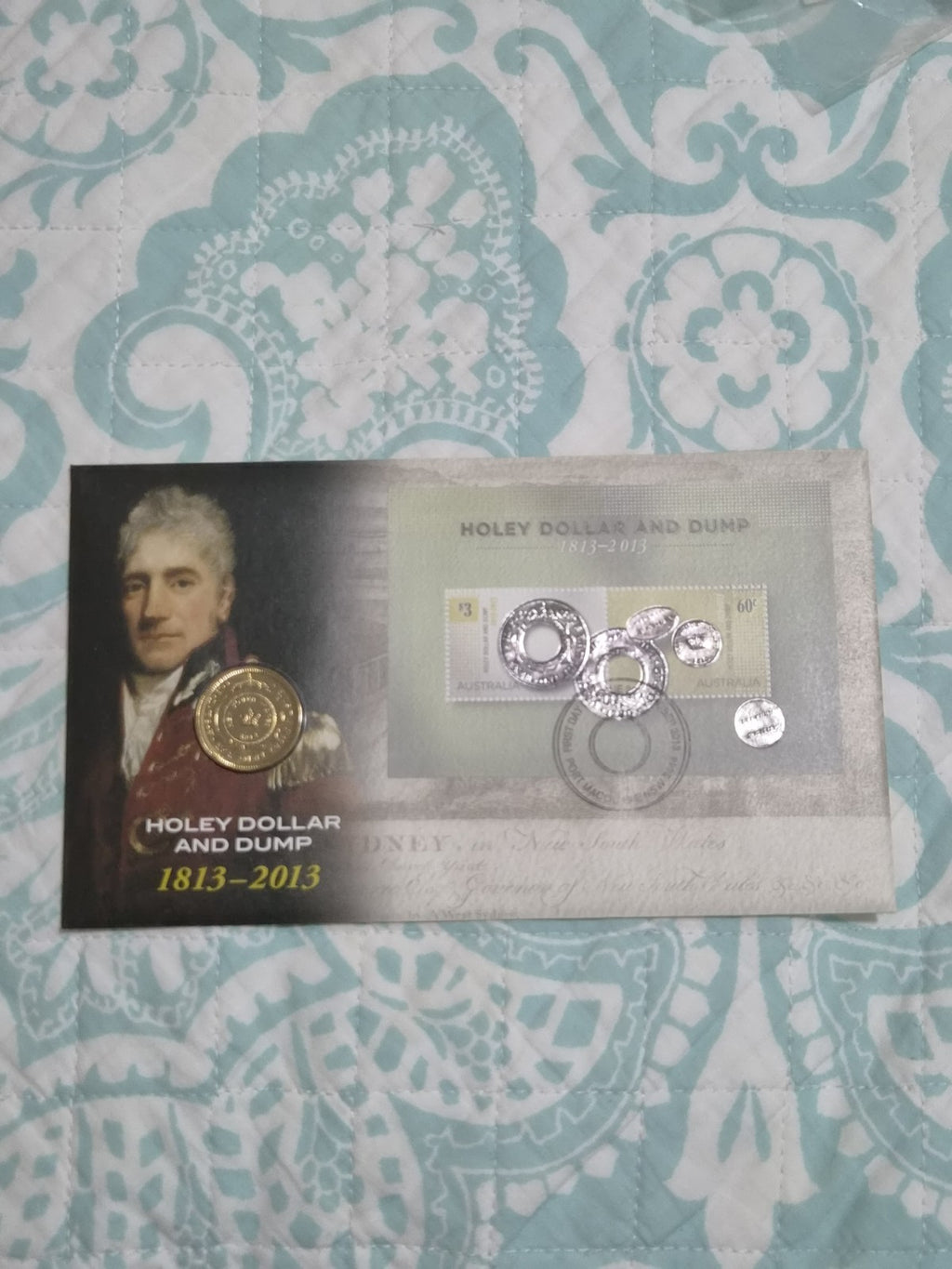 2013 One Dollar PNC Holey Dollar and Dump