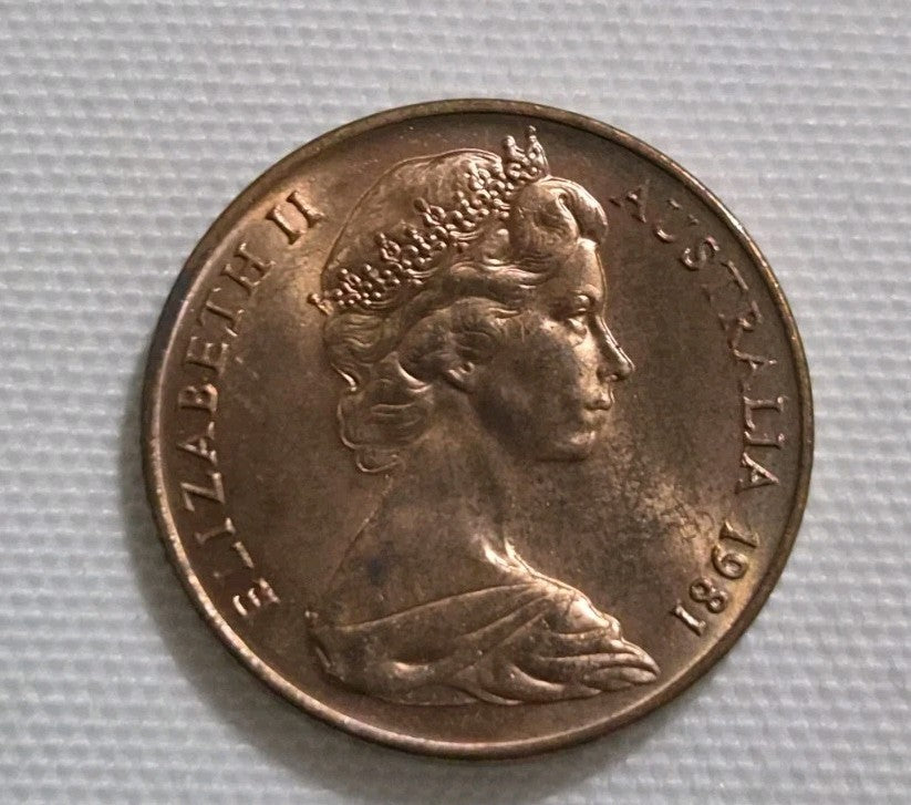 1981 Uncirculated Two Cent Coin